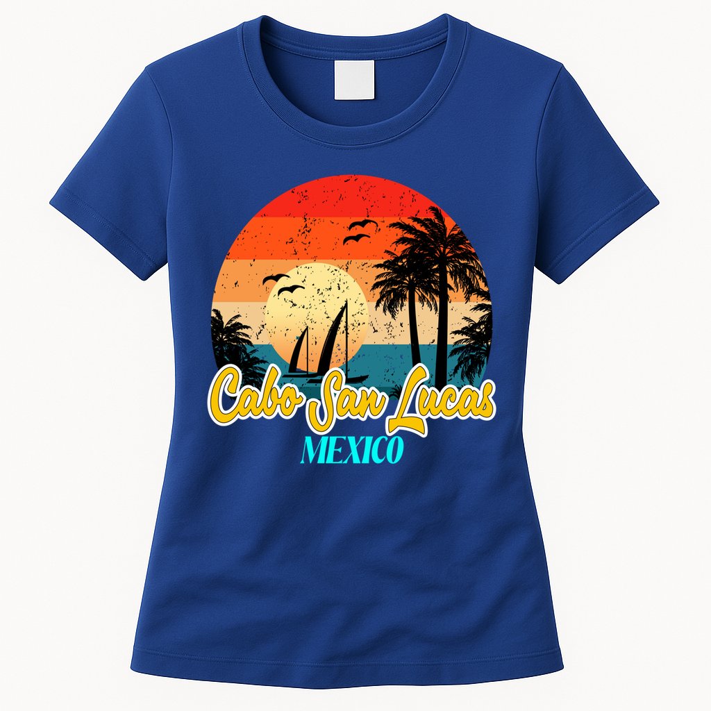 Cabo San Lucas Souvenirs Mexico Vacation Vacay Mode Gift Womens T-Shirt