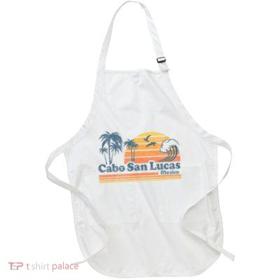 Cabo San Lucas Mexico Beach Summer Vacation Apron