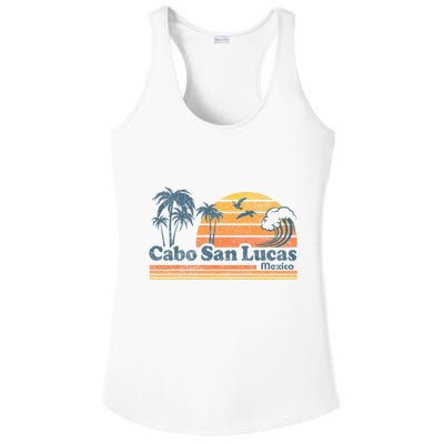 Cabo San Lucas Mexico Beach Summer Vacation Ladies PosiCharge Competitor Racerback Tank