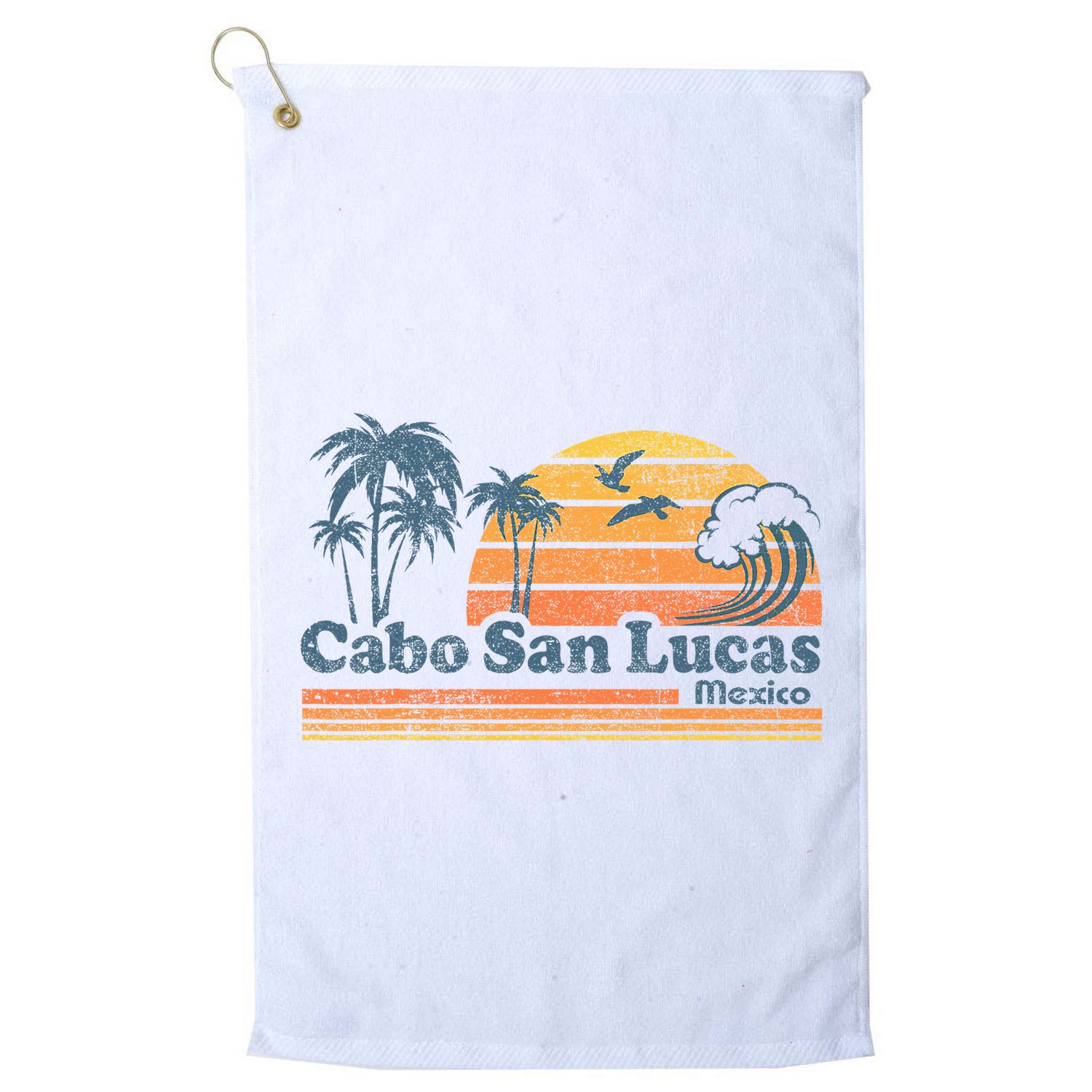 Cabo San Lucas Mexico Beach Summer Vacation Golf Towel