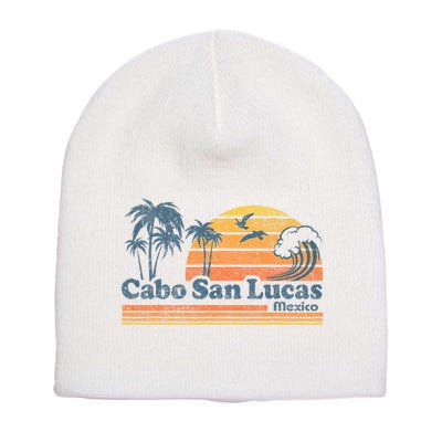 Cabo San Lucas Mexico Beach Summer Vacation Short Acrylic Beanie