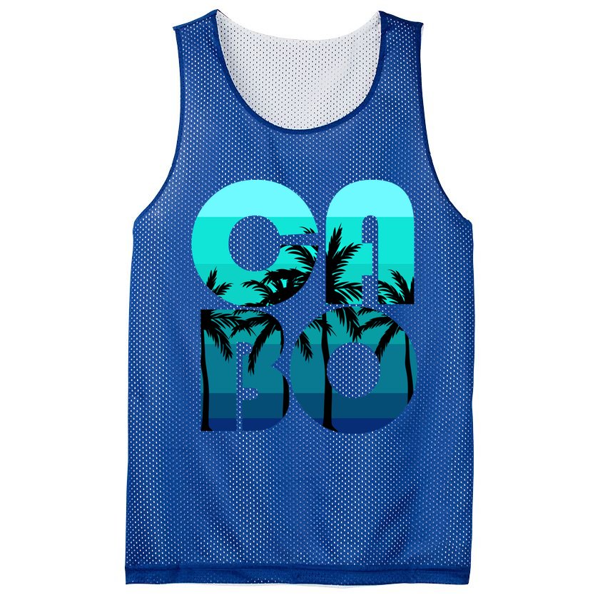 Cabo San Lucas Mexico Family Vacation Honeymoon Gift Great Gift Mesh Reversible Basketball Jersey Tank