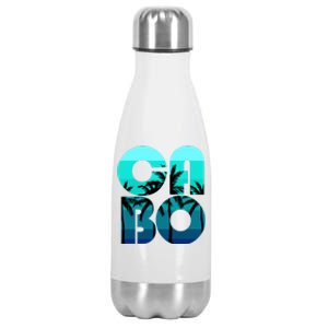 Cabo San Lucas Mexico Family Vacation Honeymoon Gift Great Gift Stainless Steel Insulated Water Bottle