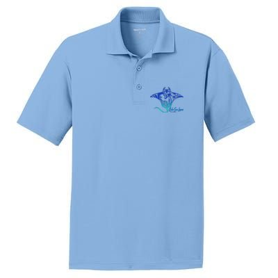 Cabo San Lucas Sea Stingray Mexico Matching Family PosiCharge RacerMesh Polo