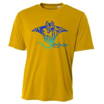 Cabo San Lucas Sea Stingray Mexico Matching Family Cooling Performance Crew T-Shirt