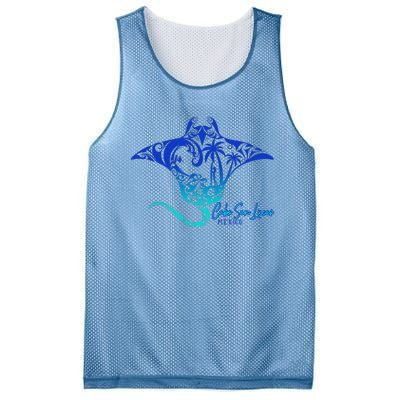 Cabo San Lucas Sea Stingray Mexico Matching Family Mesh Reversible Basketball Jersey Tank