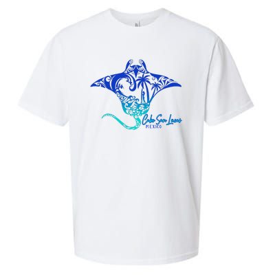 Cabo San Lucas Sea Stingray Mexico Matching Family Sueded Cloud Jersey T-Shirt