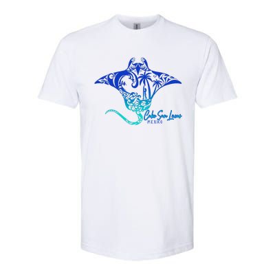 Cabo San Lucas Sea Stingray Mexico Matching Family Softstyle CVC T-Shirt