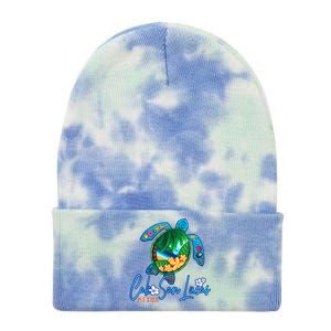 Cabo San Lucas Sea Turtle Mexico Vacation Family Trip Tie Dye 12in Knit Beanie