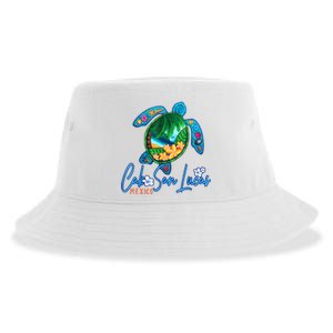 Cabo San Lucas Sea Turtle Mexico Vacation Family Trip Sustainable Bucket Hat