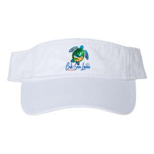 Cabo San Lucas Sea Turtle Mexico Vacation Family Trip Valucap Bio-Washed Visor