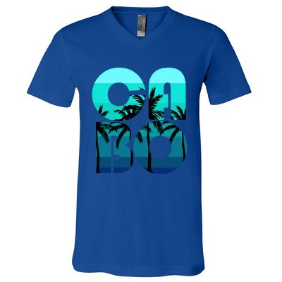 Cabo San Lucas Mexico Family Vacation Honeymoon Gift V-Neck T-Shirt