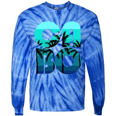 Cabo San Lucas Mexico Family Vacation Honeymoon Gift Tie-Dye Long Sleeve Shirt