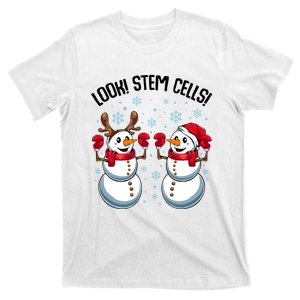 Christmas Snowman Look! Stem Cells! T-Shirt