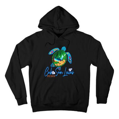 Cabo San Lucas Sea Turtle Mexico Vacation Family Trip Tall Hoodie