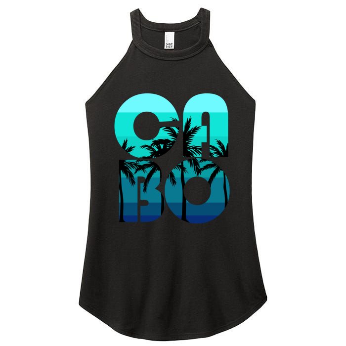 Cabo San Lucas Mexico Family Vacation Honeymoon Gift Women's Perfect Tri Rocker Tank