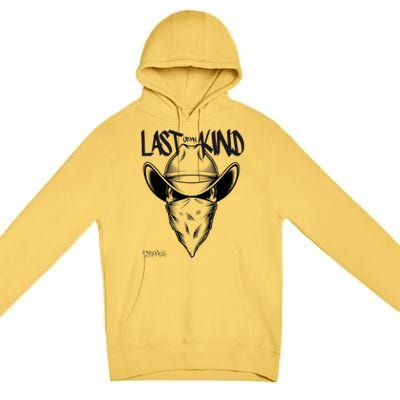 Cowboy Skull Last Of My Kind Premium Pullover Hoodie