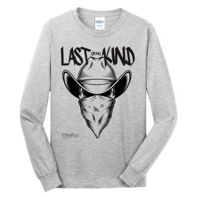 Cowboy Skull Last Of My Kind Tall Long Sleeve T-Shirt