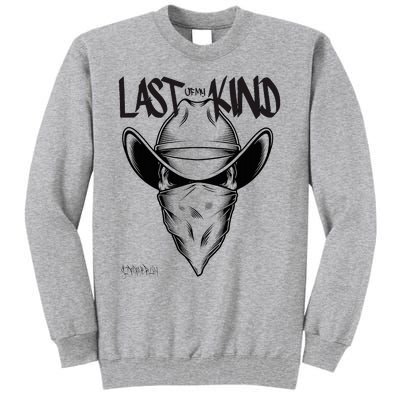 Cowboy Skull Last Of My Kind Tall Sweatshirt