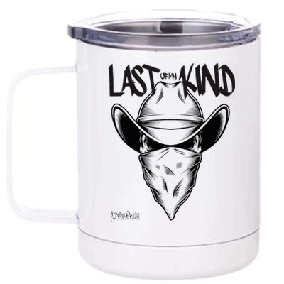 Cowboy Skull Last Of My Kind 12 oz Stainless Steel Tumbler Cup