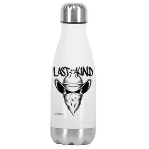 Cowboy Skull Last Of My Kind Stainless Steel Insulated Water Bottle