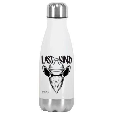 Cowboy Skull Last Of My Kind Stainless Steel Insulated Water Bottle