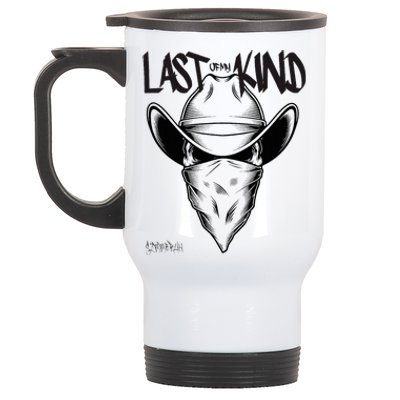 Cowboy Skull Last Of My Kind Stainless Steel Travel Mug