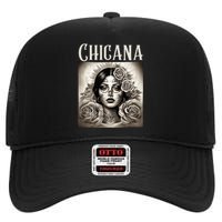 Chicana Style Lowrider Clothes Mexican American Latina High Crown Mesh Back Trucker Hat