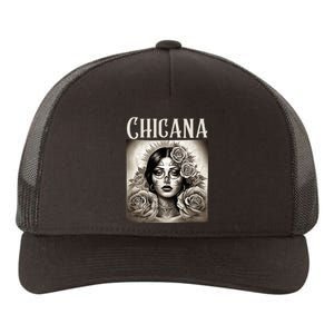 Chicana Style Lowrider Clothes Mexican American Latina Yupoong Adult 5-Panel Trucker Hat