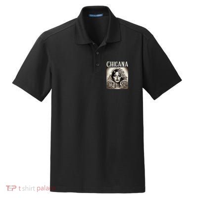 Chicana Style Lowrider Clothes Mexican American Latina Dry Zone Grid Polo