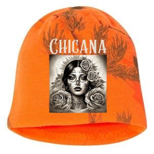 Chicana Style Lowrider Clothes Mexican American Latina Kati - Camo Knit Beanie