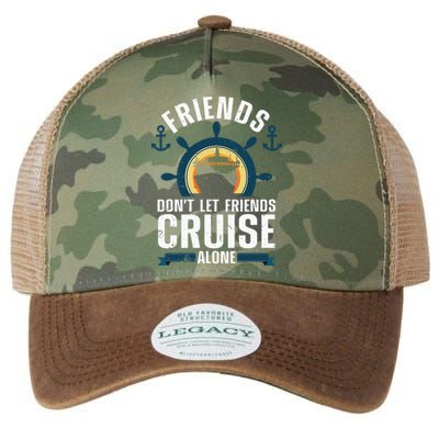 Cruise Ship Lovers Cool Cruise Design For Cruising Legacy Tie Dye Trucker Hat