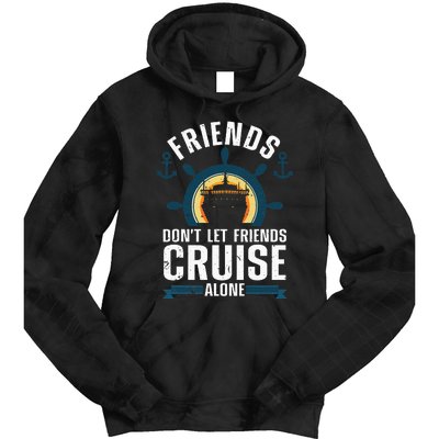 Cruise Ship Lovers Cool Cruise Design For Cruising Tie Dye Hoodie