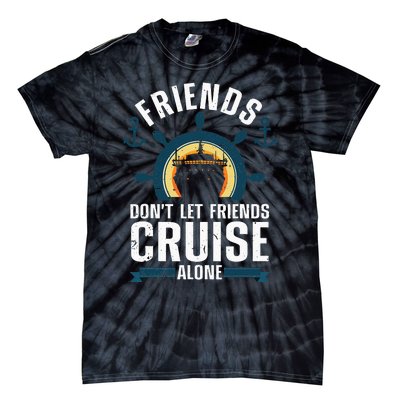 Cruise Ship Lovers Cool Cruise Design For Cruising Tie-Dye T-Shirt