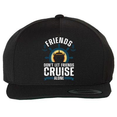 Cruise Ship Lovers Cool Cruise Design For Cruising Wool Snapback Cap