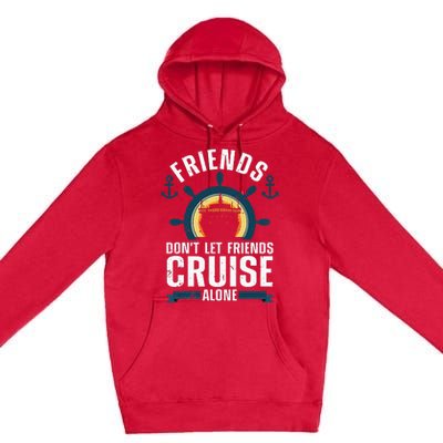 Cruise Ship Lovers Cool Cruise Design For Cruising Premium Pullover Hoodie