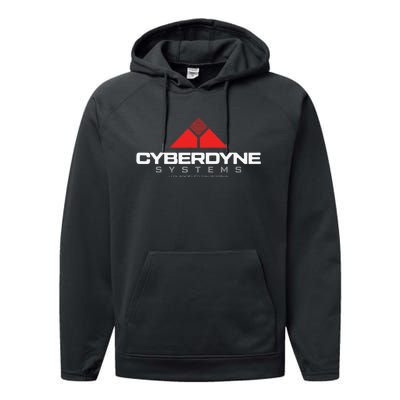 Cyberdyne Systems Logo Performance Fleece Hoodie