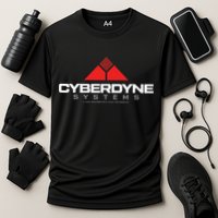 Cyberdyne Systems Logo Cooling Performance Crew T-Shirt
