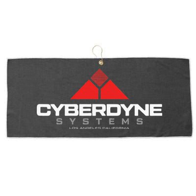 Cyberdyne Systems Logo Large Microfiber Waffle Golf Towel
