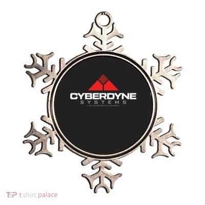 Cyberdyne Systems Logo Metallic Star Ornament