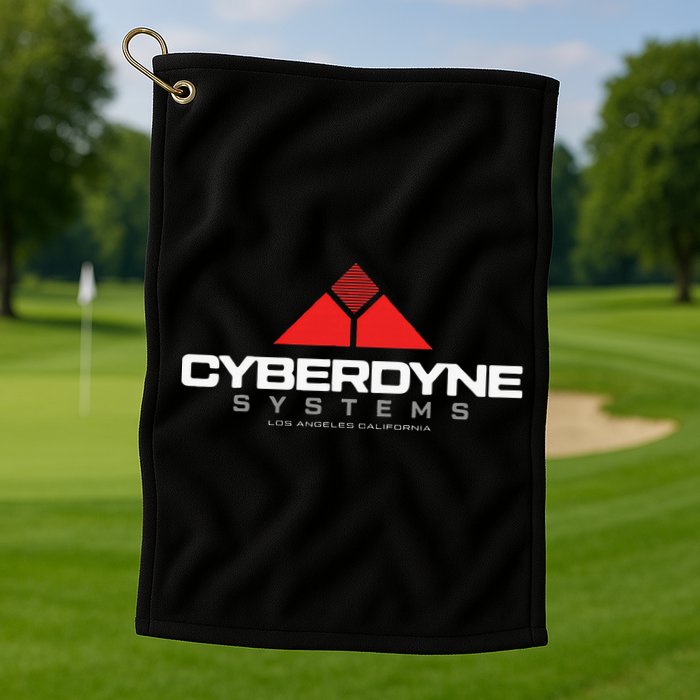 Cyberdyne Systems Logo Golf Towel