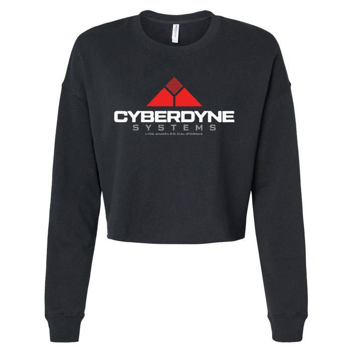 Cyberdyne Systems Logo Cropped Pullover Crew