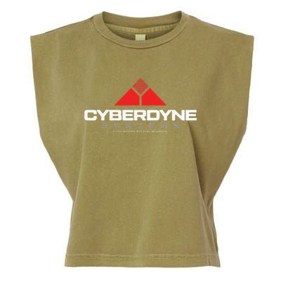 Cyberdyne Systems Logo Garment-Dyed Women's Muscle Tee