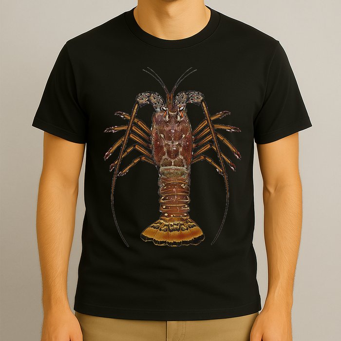 Caribbean Spiny Lobster Bahamas Shellfish Seafood T-Shirt