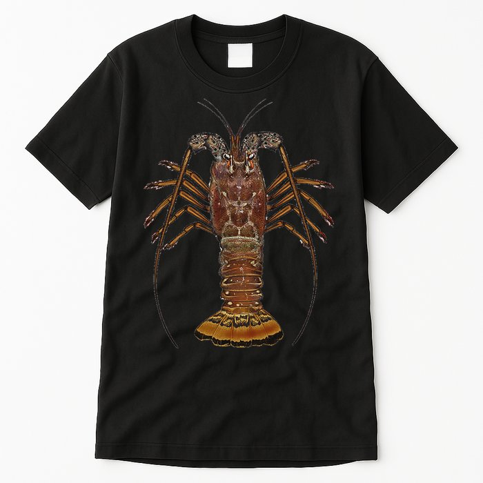 Caribbean Spiny Lobster Bahamas Shellfish Seafood Tall T-Shirt