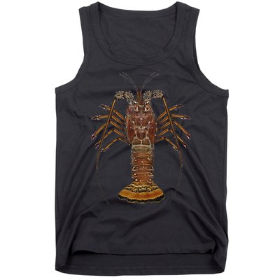 Caribbean Spiny Lobster Bahamas Shellfish Seafood Tank Top