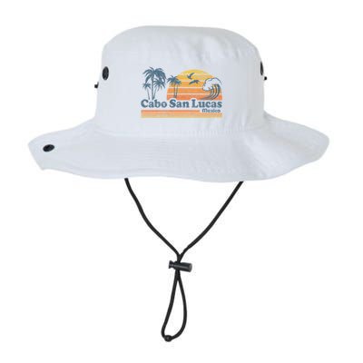 Cabo San Lucas Mexico Beach Summer Vacation Vintage Retro Bucket Hat