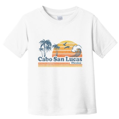 Cabo San Lucas Mexico Beach Summer Vacation Vintage Retro Toddler T-Shirt