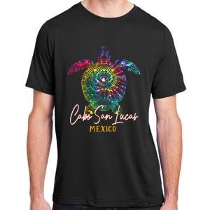 Cabo San Lucas Tie Dye Sea Turtle Matching Family Vacation Adult ChromaSoft Performance T-Shirt