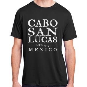 Cabo San Lucas Mexico Retro Souvenir Distressed Adult ChromaSoft Performance T-Shirt